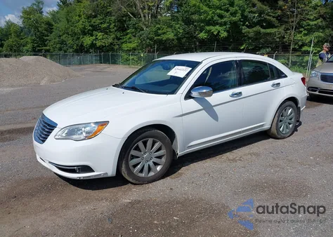 2013 Chrysler 200 Limited from USA, damaged, VIN 1C3CCBCG8DN522557